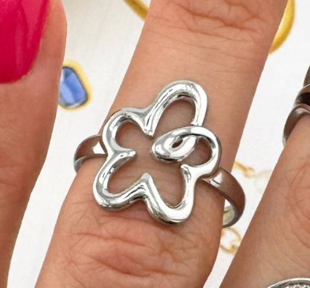 Kalina ring 316L rustfrit stål allergivenlig vandfast